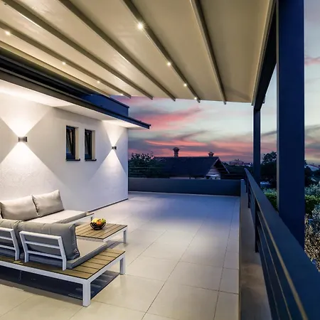 Kali Near Pula For 8 People With Fitness & Sea View - Pet Friendly Villa *