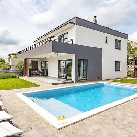 Kali Near Pula For 8 People With Fitness & Sea View - Pet Friendly